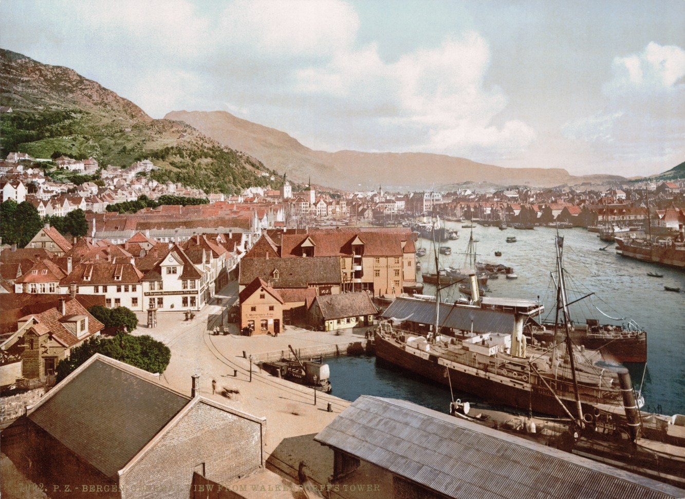 Traditional Norwegian landscape